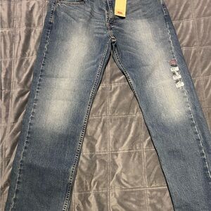 Levi's Men's Straight Jeans in Faded Blue